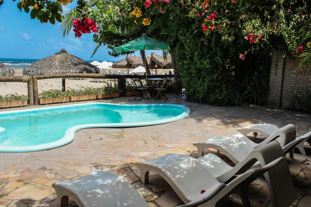 Pousada Vira Sol Hotel Trairi Bagian luar foto