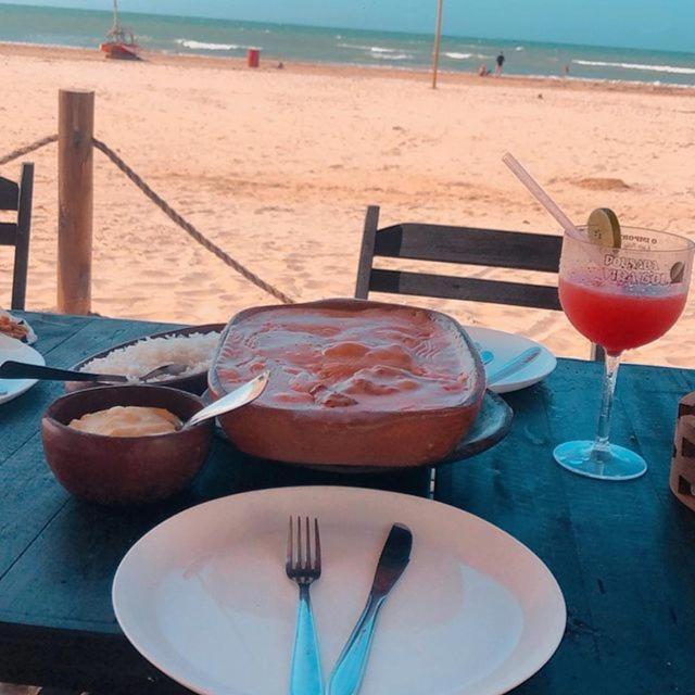 Pousada Vira Sol Hotel Trairi Bagian luar foto
