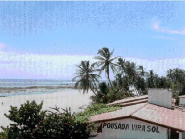 Pousada Vira Sol Hotel Trairi Bagian luar foto